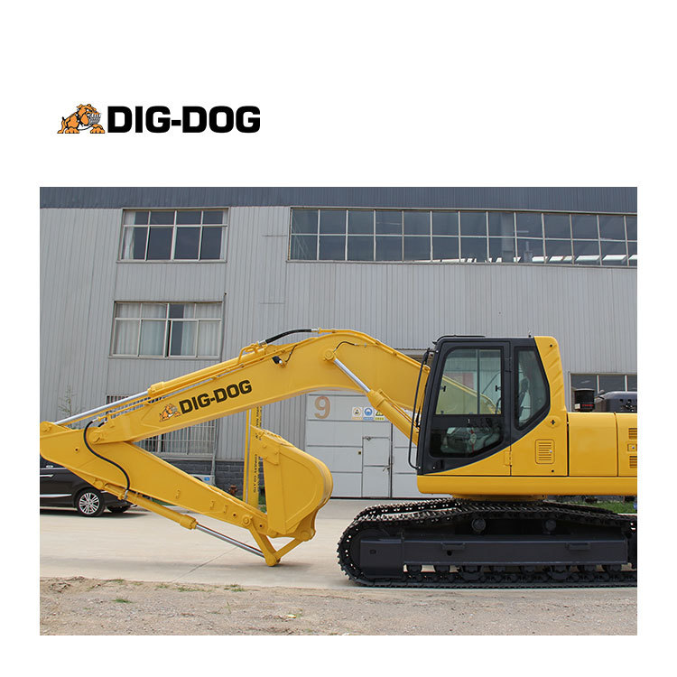 DIG DOG DG215 Средний экскаватор на гусеничном ходу 21,5-тонный гусеничный гидравлический экскаватор