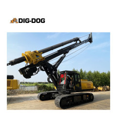 DIG DOG DR135 Официальное буровое оборудование Совершенно новая портативная гидравлическая роторная буровая установка
