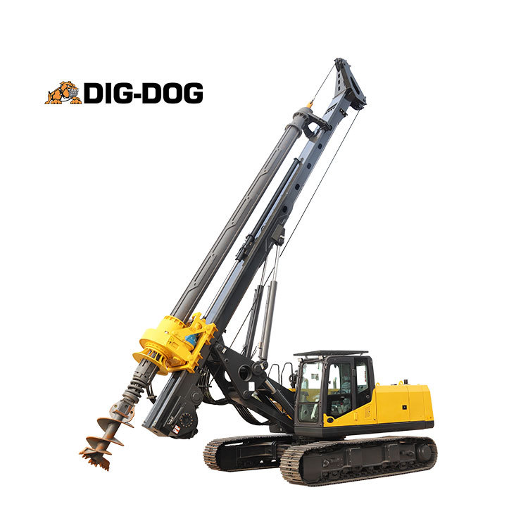 DIG-DOG China Best Service Hydraulic DR-60 60kN*m Portable Rotary Drilling Rigs