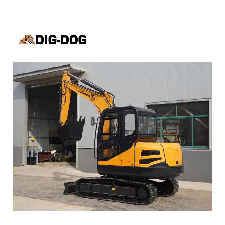 DIG-DOG DG60 Quality Small Excavator for Sale 6.0 Ton Crawler Hydraulic Excavator