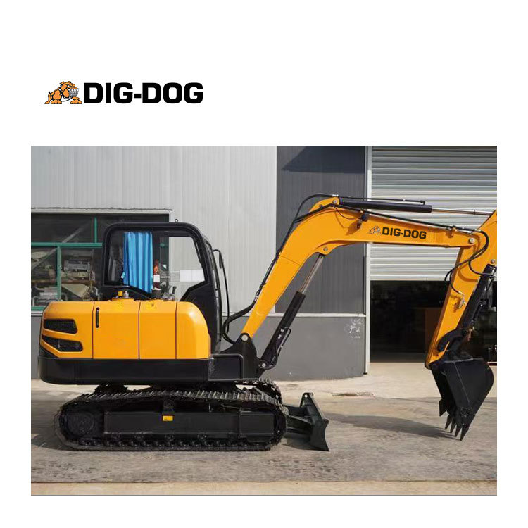 DIG-DOG DG60 Quality Small Excavator for Sale 6.0 Ton Crawler Hydraulic Excavator