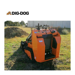 Мини-погрузчик с бортовым поворотом DIG DOG DSL30C стоит на мини-погрузчике с гусеницами Гусеничный погрузчик