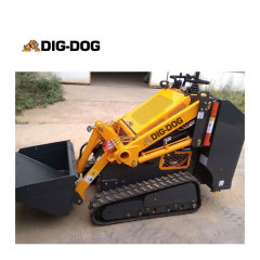 DIG DOG mini skid steer loader DSL30C stand on skid steer with tracks Crawler Loader