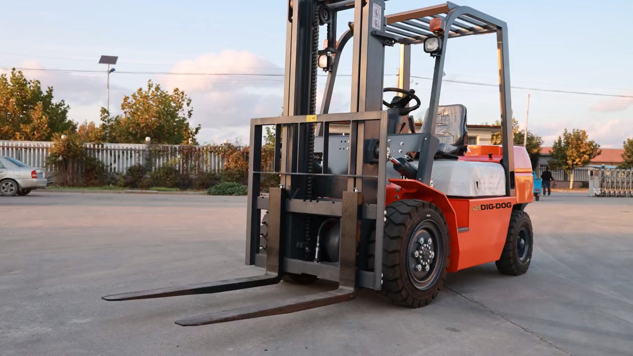 How much is a new diesel forklift truck？
