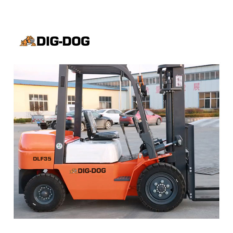 DIG-DOG DFL35 Китайский производитель 3,5-тонные дизельные вилочные погрузчики 3-тонный 2,5-тонный дизельный вилочный погрузчик 2-тонный 4-тонный 5-тонный вилочный погрузчик New Energy