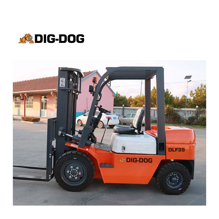 DIG-DOG DFL35 Китайский производитель 3,5-тонные дизельные вилочные погрузчики 3-тонный 2,5-тонный дизельный вилочный погрузчик 2-тонный 4-тонный 5-тонный вилочный погрузчик New Energy