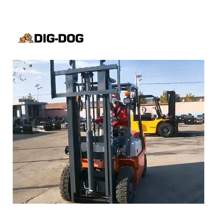 Дизельный вилочный погрузчик DIG-DOG DFL20 2 тонны 4-колесный вилочный погрузчик для продажи
