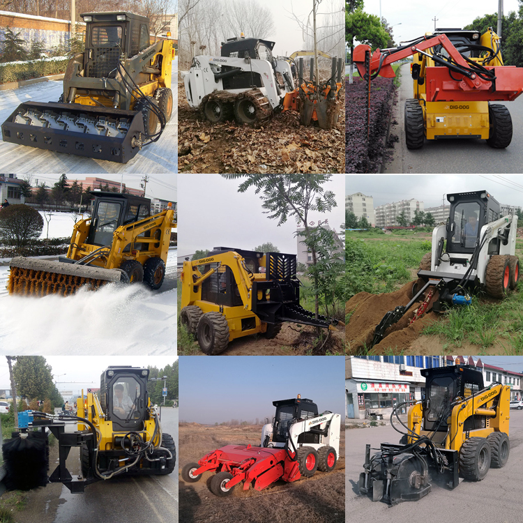 Skid Steer Loaders For Sale | Chinese Skid Steer Manufacturer