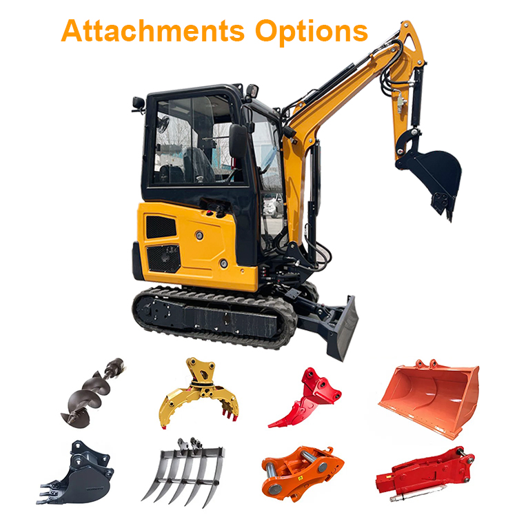 Mini Backhoe Excavator's Key Composition and working Condition Recommendation