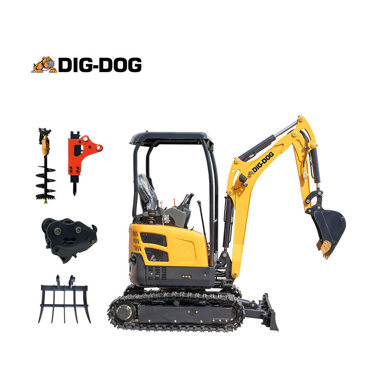 Mini Backhoe Excavator's Key Composition and working Condition Recommendation