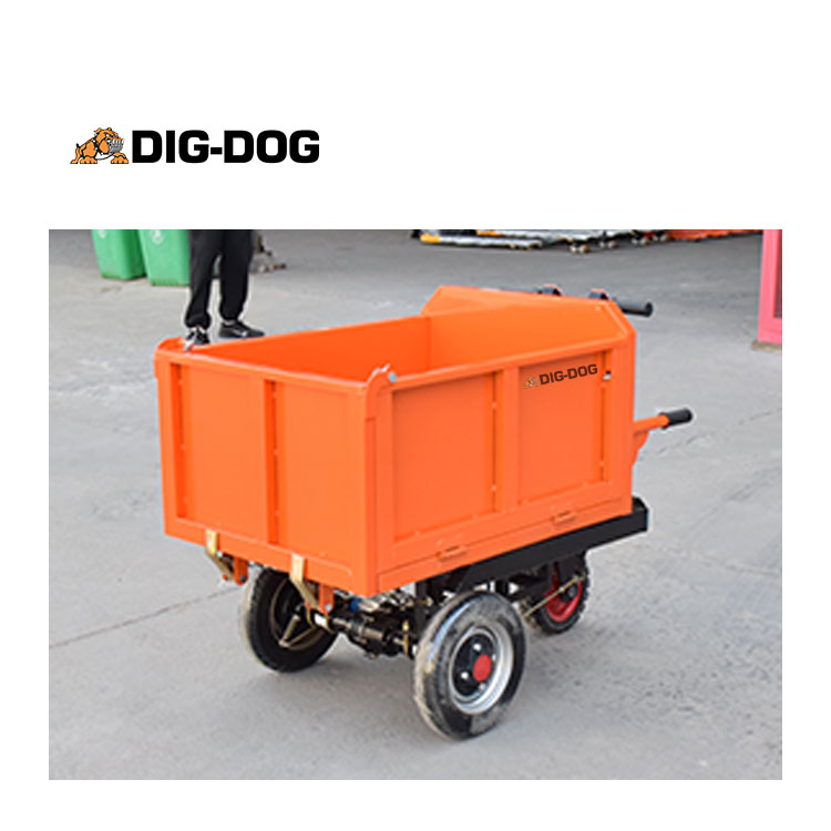 DIG-DOG DEW4 Carretilla eléctrica 48v 500KG Mini Dumper Paw Trolley