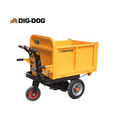 DIG-DOG DEW4 Electrical Wheelbarrow 48v 500 KG Mini Dumper Paw Trolley