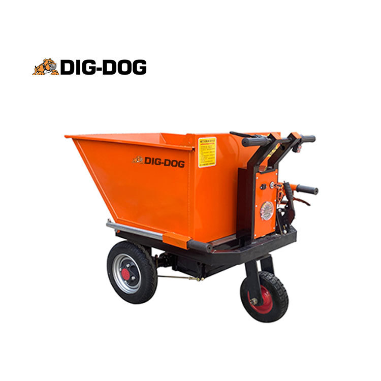 DIG-DOG DEW3 Super Handy Electric Wheelbarrow Mini Dumper