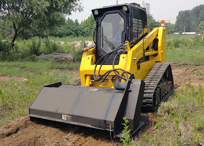 Skid Steer Loader Buying and Maintenance Guide-DIG-DOG  track skid steer with farm attachments