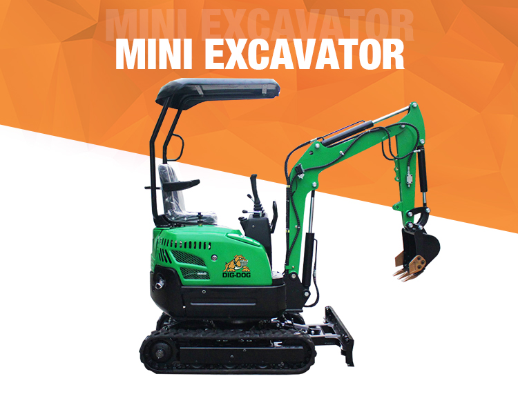 DIG-DOG mini excavator 1.2 ton