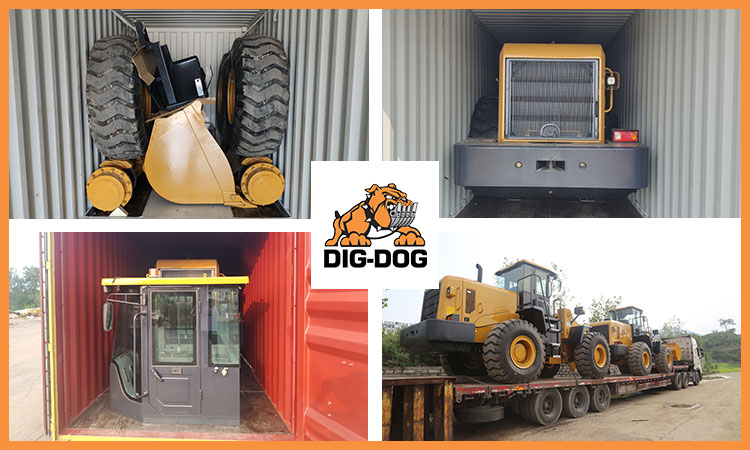 Chinese Articulated Compact Wheel loader 2 Ton | DIG-DOG