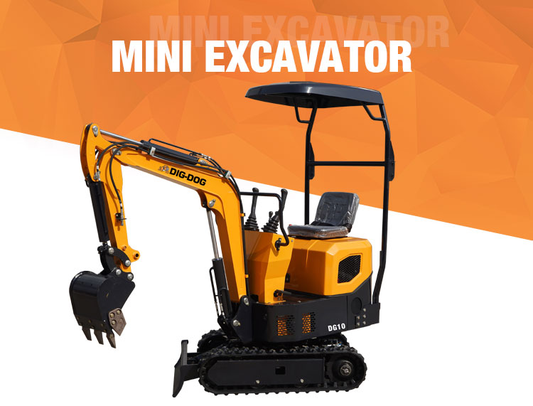 DIG-DOG DG25 Mini Hydraulic Crawler Digger Factory Price 2 2.5 Ton Small Excavator for Sale