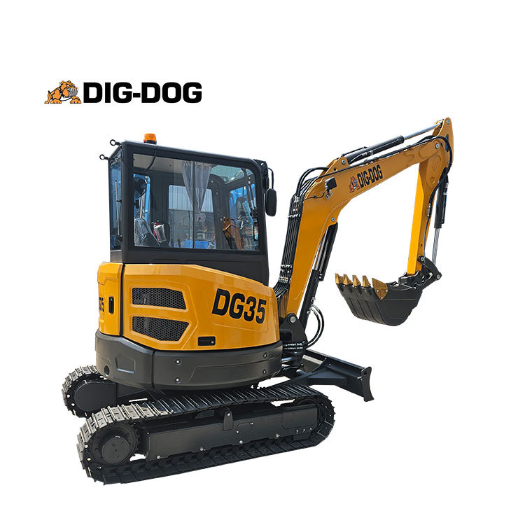 DIG-DOG DG35 CE EPA Малый гусеничный экскаватор 3,5 тонны Мини-экскаватор для продажи