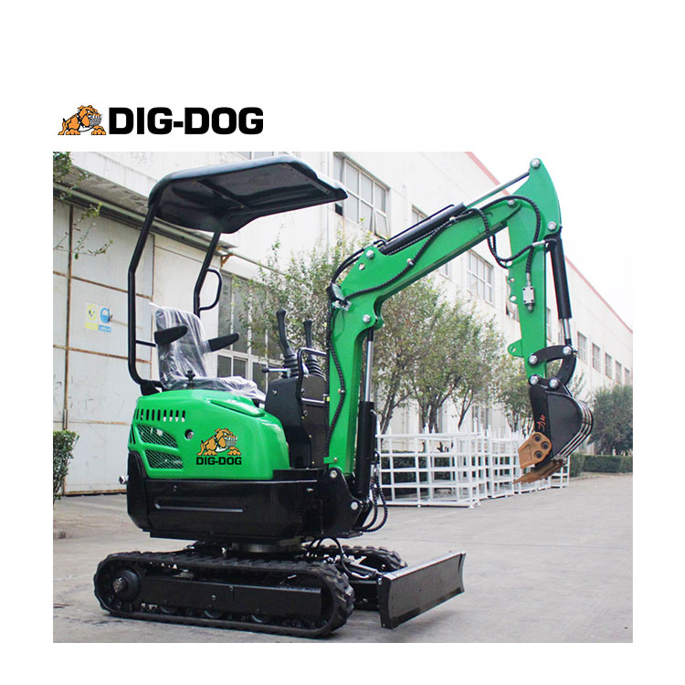 Мини-гусеничный экскаватор DIG-DOG DG12 1,2 тонны, гидравлический малый экскаватор на продажу
