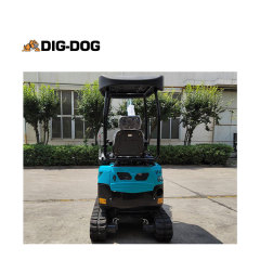 DIG-DOG DG17 Pequeña excavadora hidráulica sobre orugas de 1,7 toneladas Mini excavadora retroexcavadora a la venta