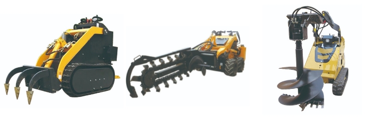 Stand-on Skid Steer | Mini Track Loader | DIG-DOG