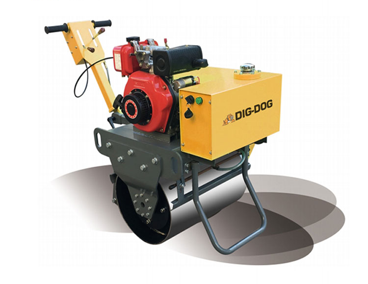 Walk Behind Single Drum Mini Vibratory Roller Compactor For Sale | DIG-DOG DMR700