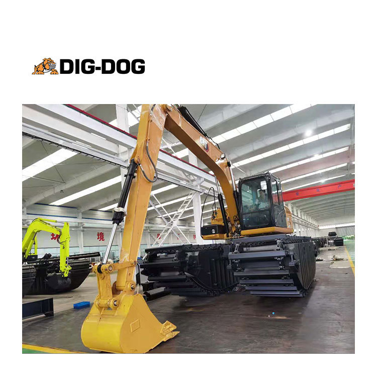 DIG-DOG Amphibious Pontoon Excavator For Sale