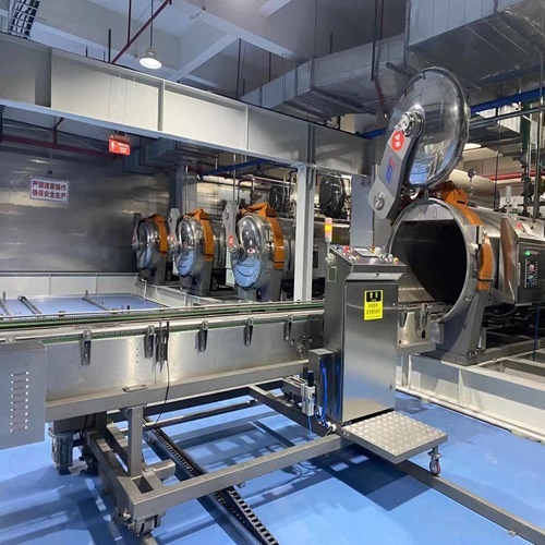 Automated Retort System Canning Line