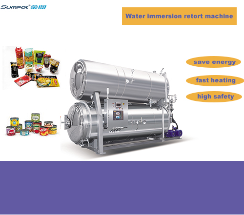 Tipos de máquinas de esterilización por retorta SUMPOT en la industria alimentaria