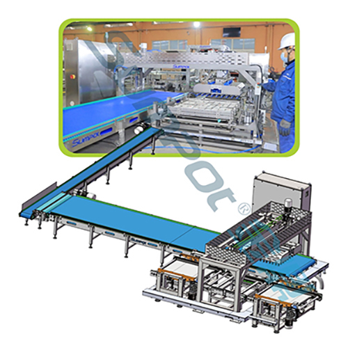 Automated Retort Pouch Unloader