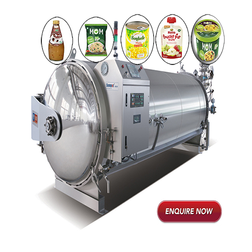 Autoclave industrial con pulverizador de agua SUMPOT