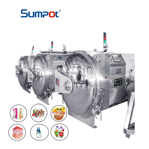 How do we choose cascading and side spray autoclave retort?