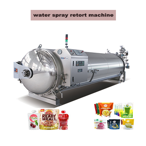 The sterilization advantages of water spray sterilization technology for soft pouch packaged food