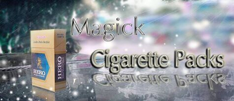 Magic Cigarette Packs by Hoang Sam