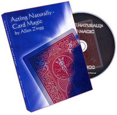 Acting Naturally - Card Magic by Allen Zingg