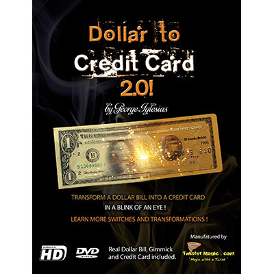 Dollar to Credit Card 2.0 by Twister Magic