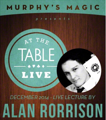 2014 At the Table Live Lecture starring Alan Rorrison
