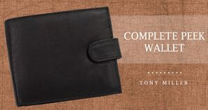 Complete Peek Wallet Accessory by Tony Miller