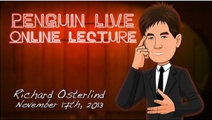 2013 Richard Osterlind Penguin Live Online Lecture 2