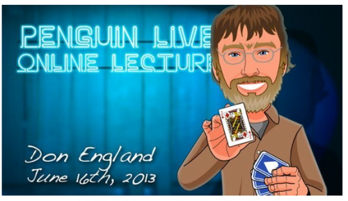 2013 Don Englang Penguin Live Online Lecture