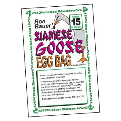 Ron Bauer Series #15 - Siamese Goose Eggbag