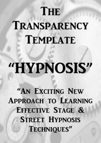 Jonathan Royle - The Transparency Template