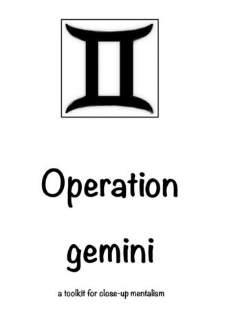 RedDevil - Operation Gemini