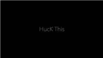 HucK This by Richard Hucko