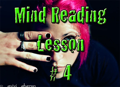 Mind Reading Lesson 4 by Kenton Knepper