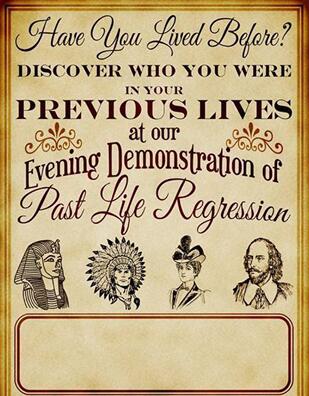 Past Life Regression for the Magician & Mentalist by Jonathan Royle