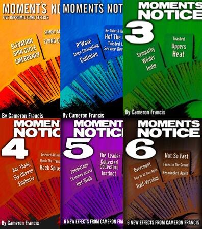 Cameron Francis - Moment's Notice(1-6)