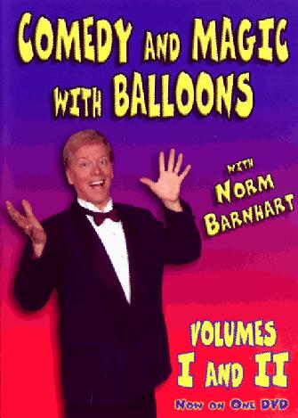 Comedy and Magic with Ballons vol 1 and 2 by Norm Barnhart