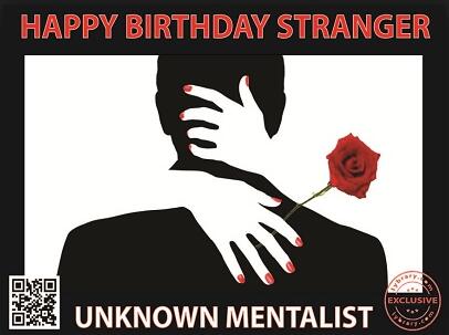 Happy Birthday Stranger