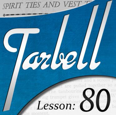 Tarbell 80 Spirit Ties & Vest Turning